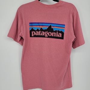 Patagonia Pink Short Sleeve Tee